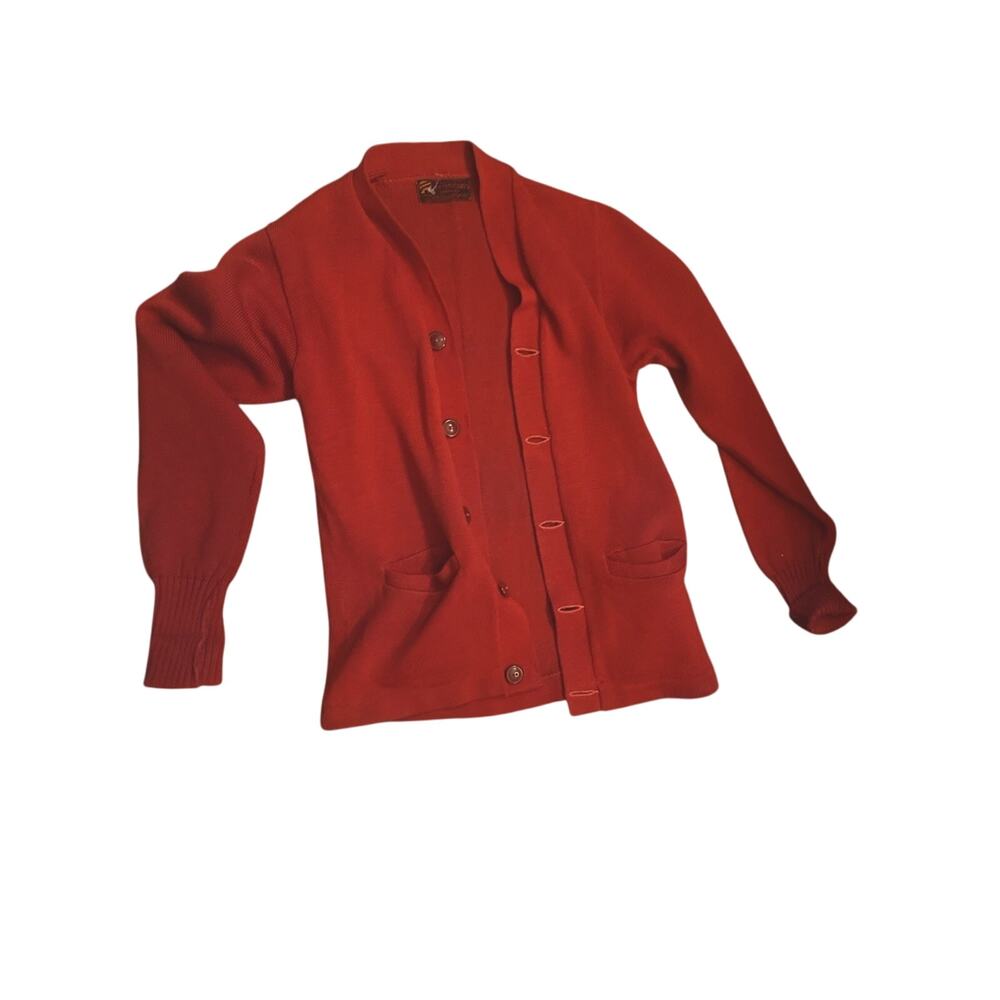 1940s letterman’s sweater fit women size 6 to 10 men Sm Vintage H L Whiting Coa